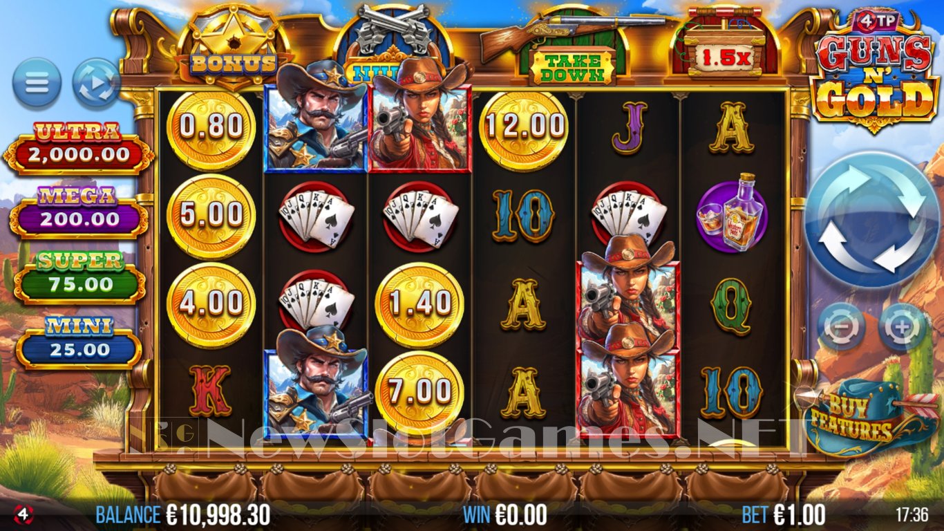 4TP Guns N Gold Slot Slot Image in Demo - pic. 4