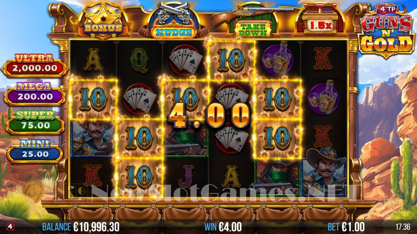 4TP Guns N Gold Slot Slot Image in Demo - pic. 5