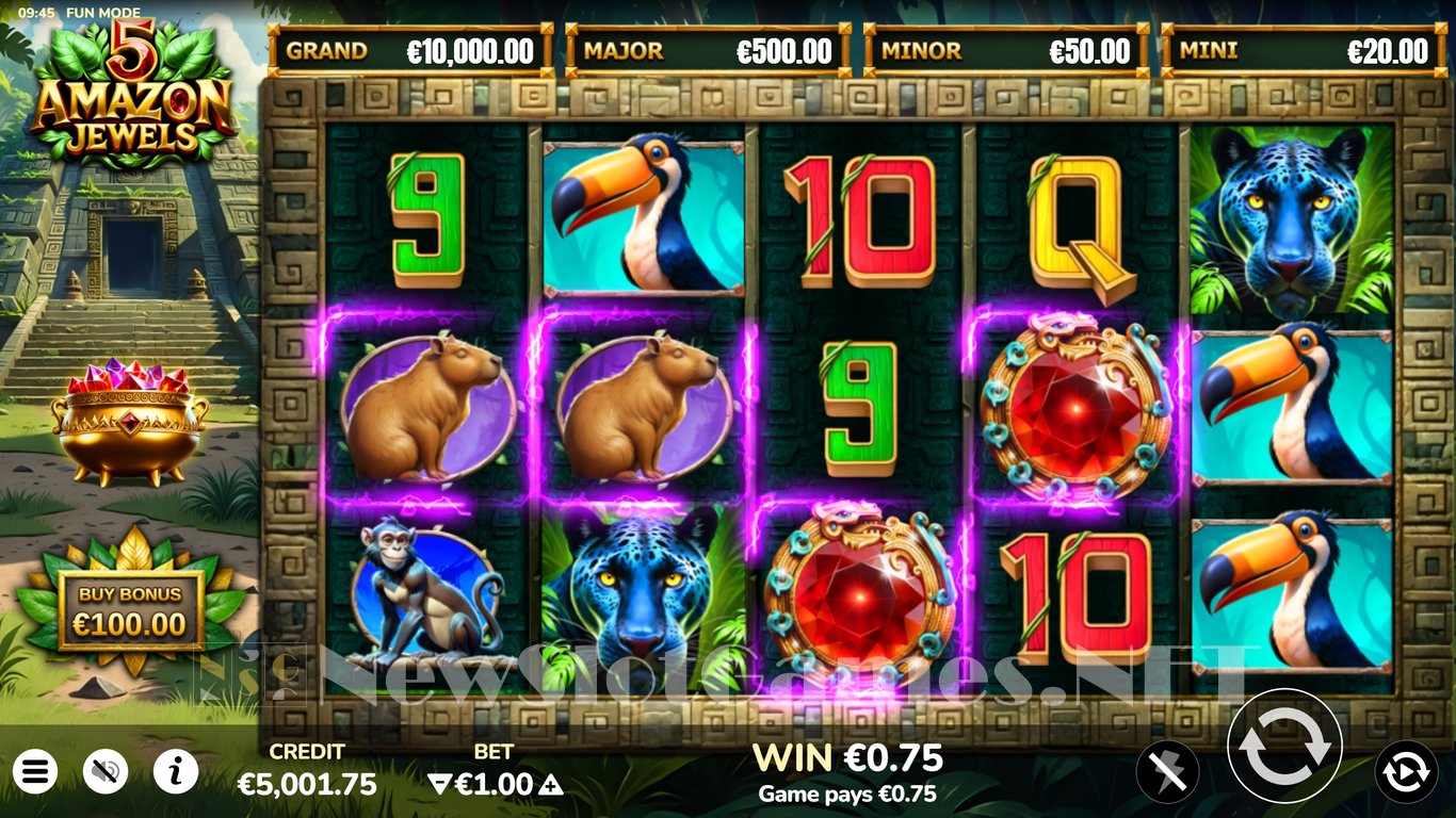 5 Amazon Jewels Slot Slot Image in Demo - pic. 4