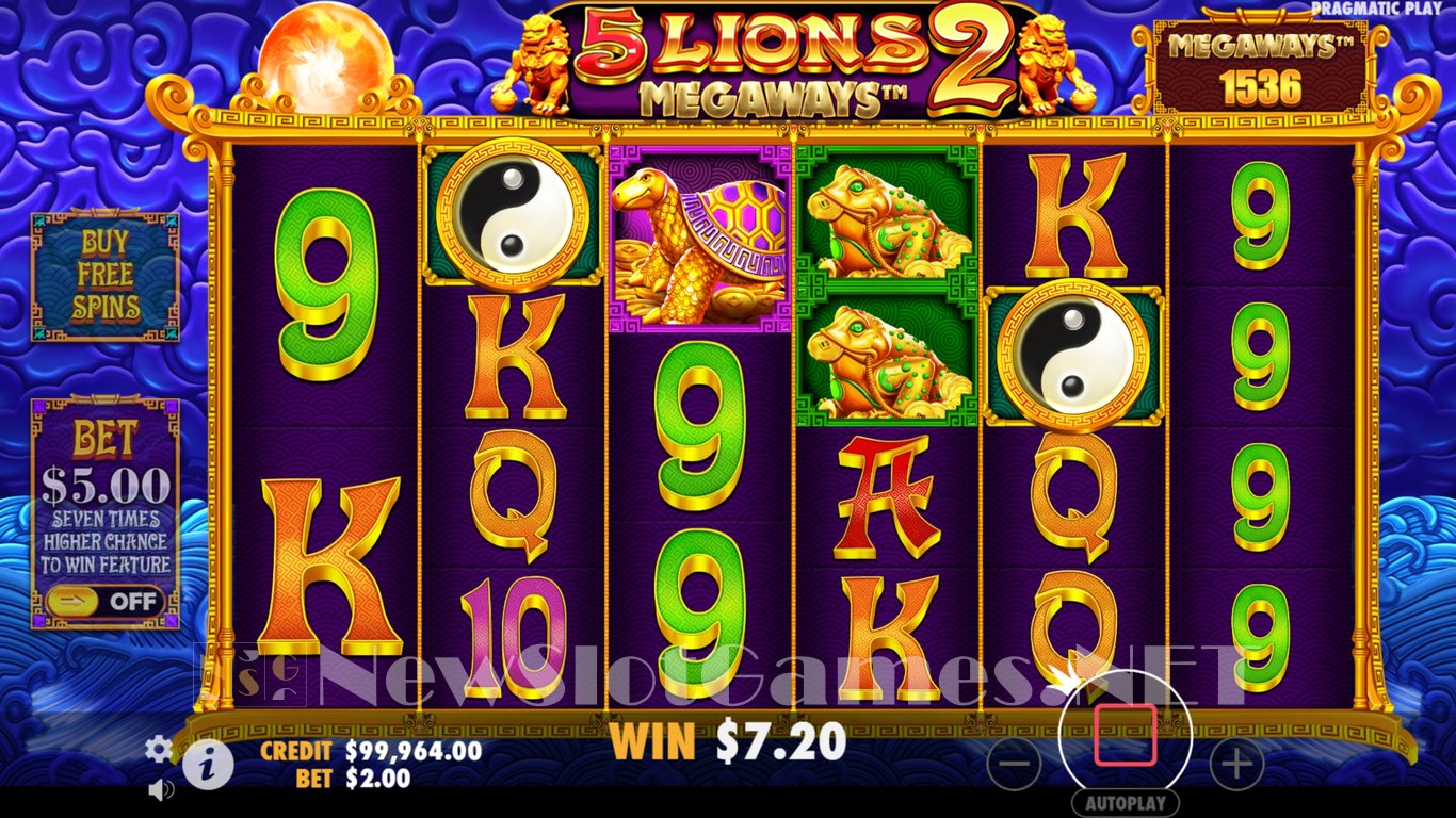 5 Lions Megaways 2 Slot Slot Image in Demo - pic. 4