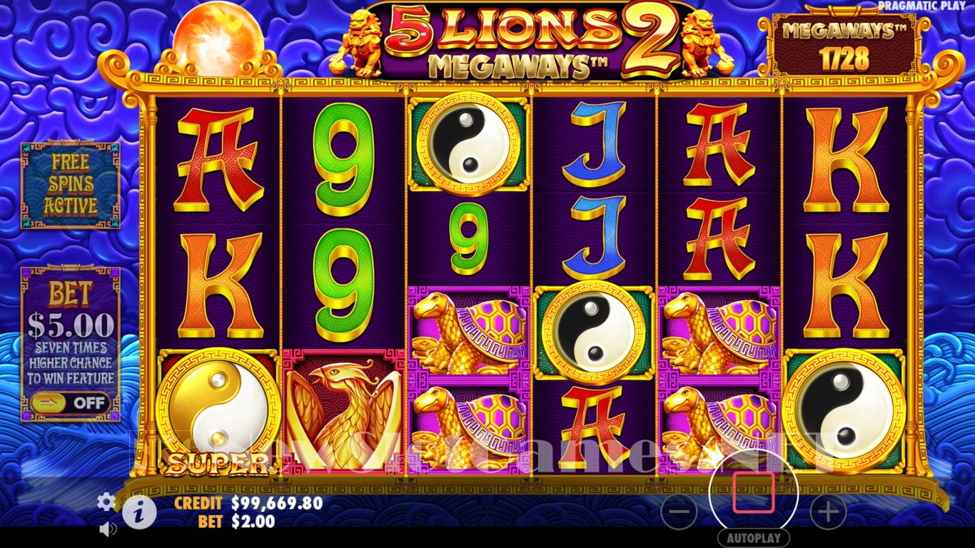 5 Lions Megaways 2 Slot Slot Image in Demo - pic. 6