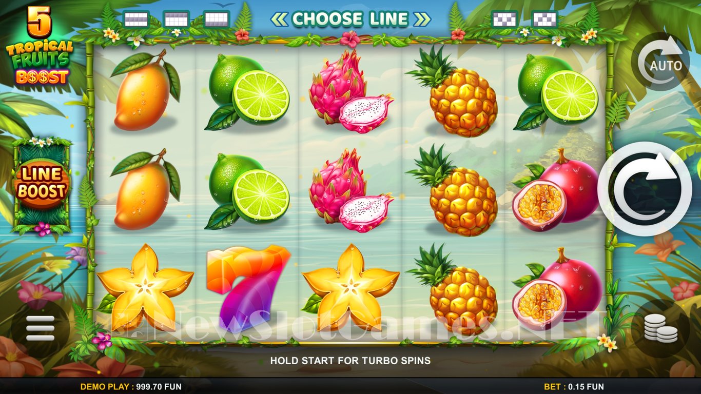 5 Tropical Fruits Boost Slot Slot Image in Demo - pic. 2