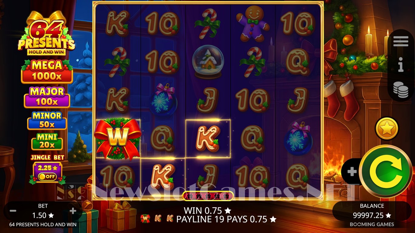 64 Presents Hold and Win Slot Slot Image in Demo - pic. 3