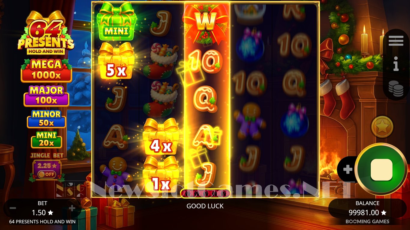 64 Presents Hold and Win Slot Slot Image in Demo - pic. 5