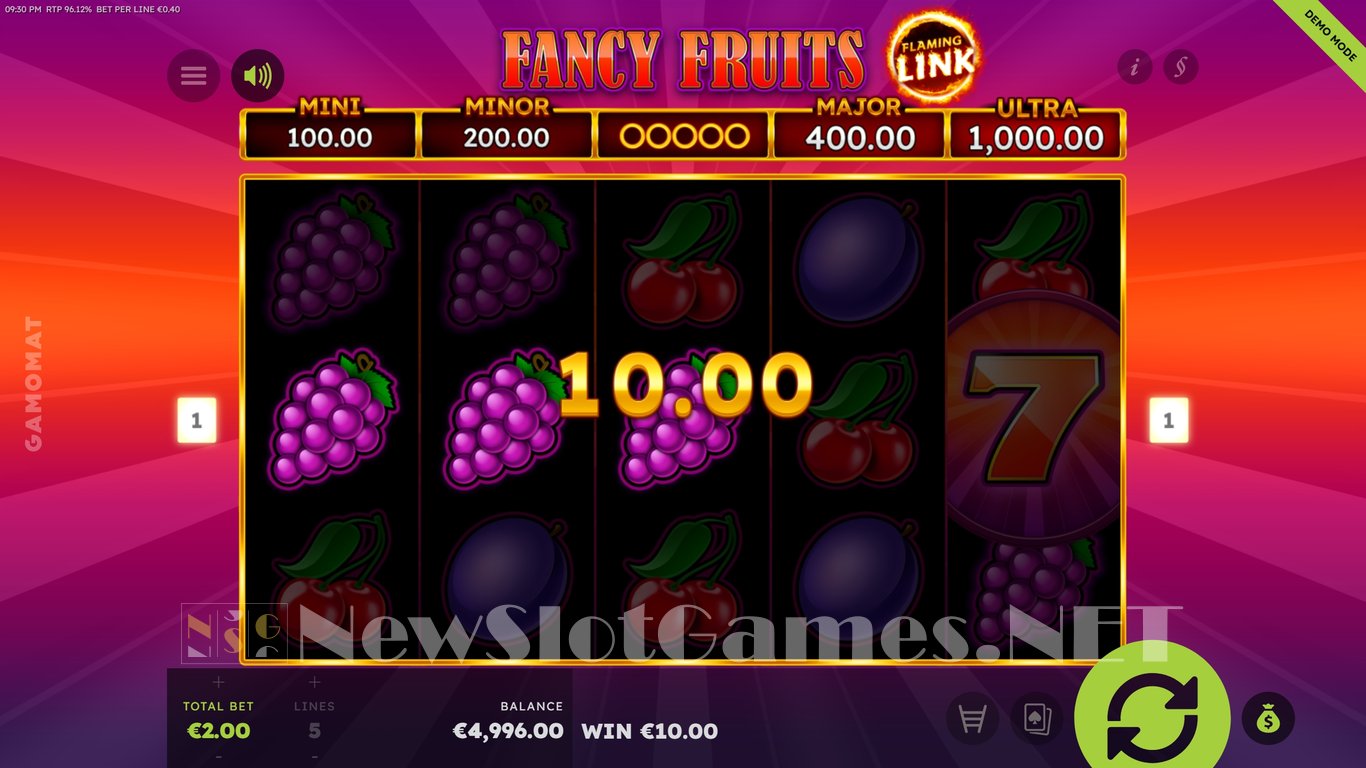 7 Fancy Fruits Flaming Link Slot Slot Image in Demo - pic. 2