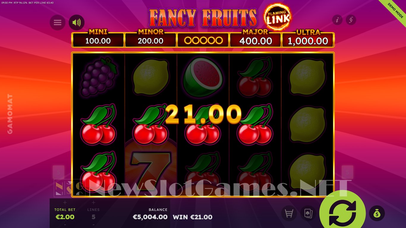 7 Fancy Fruits Flaming Link Slot Slot Image in Demo - pic. 3