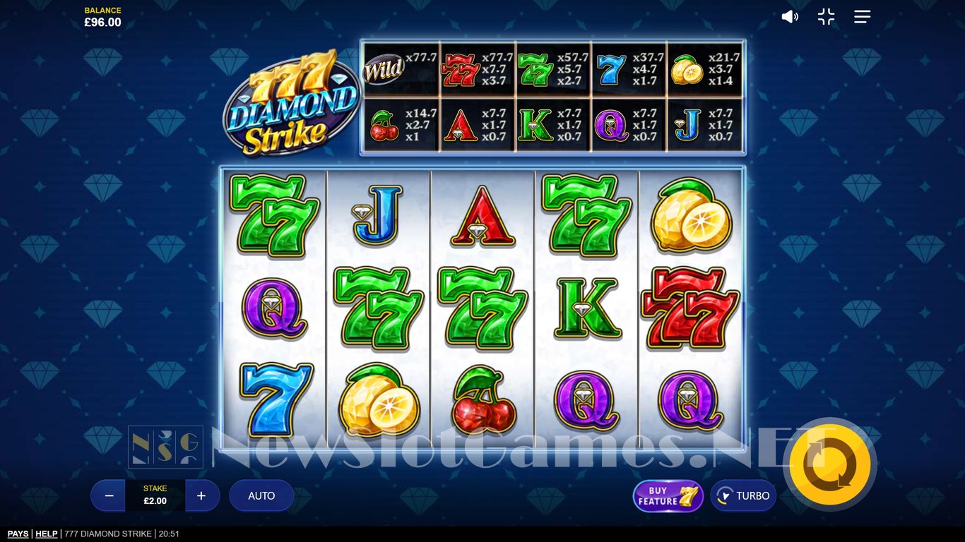 777 Diamond Strike Slot Slot Image in Demo - pic. 3