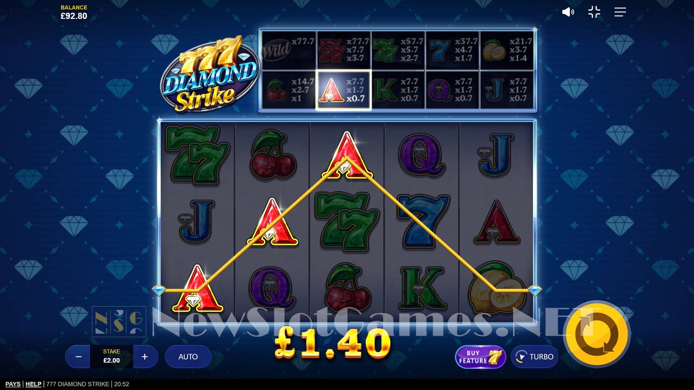 777 Diamond Strike Slot Slot Image in Demo - pic. 4