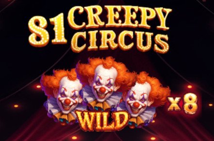 81 Creepy Circus Slot Logo