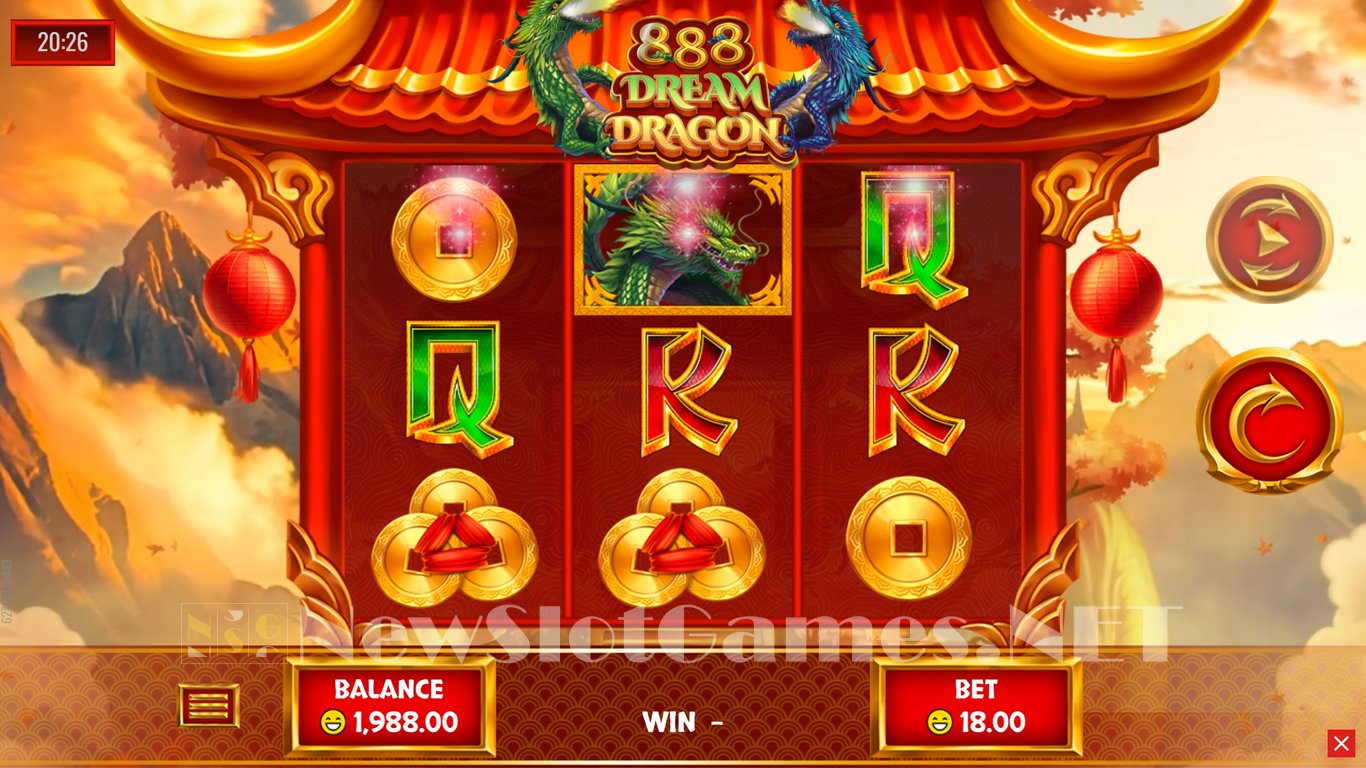888 Dream Dragon Slot Slot Image in Demo - pic. 4