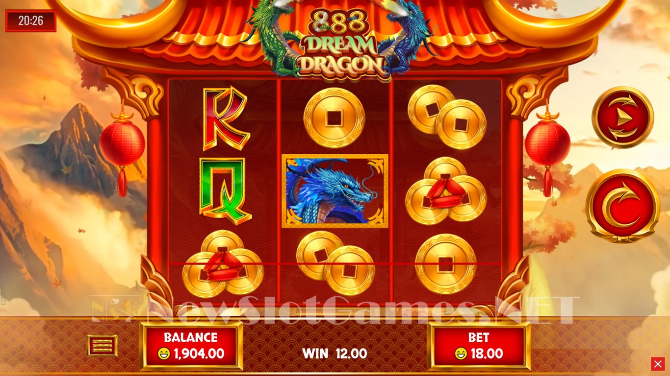 888 Dream Dragon Slot Slot Image in Demo - pic. 7