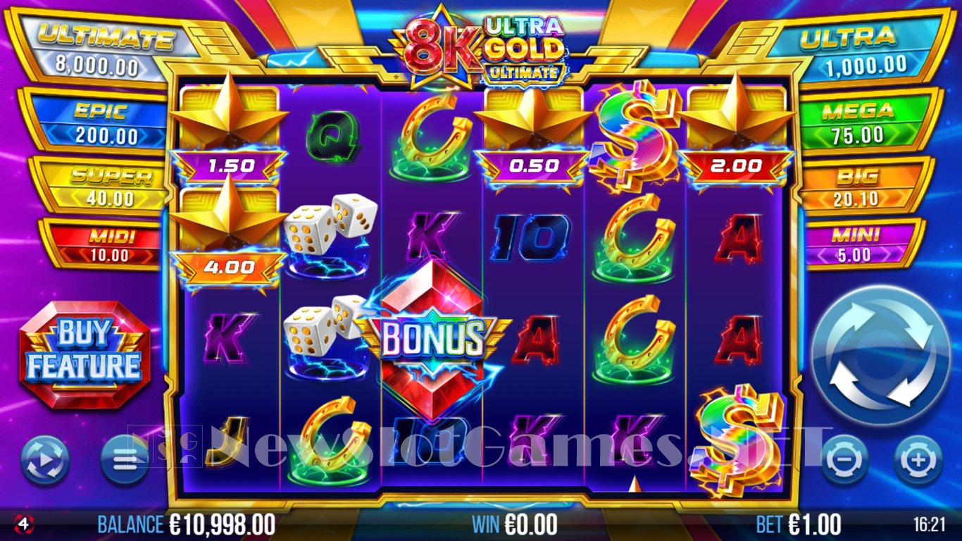 8K Ultra Gold Ultimate Slot Slot Image in Demo - pic. 3