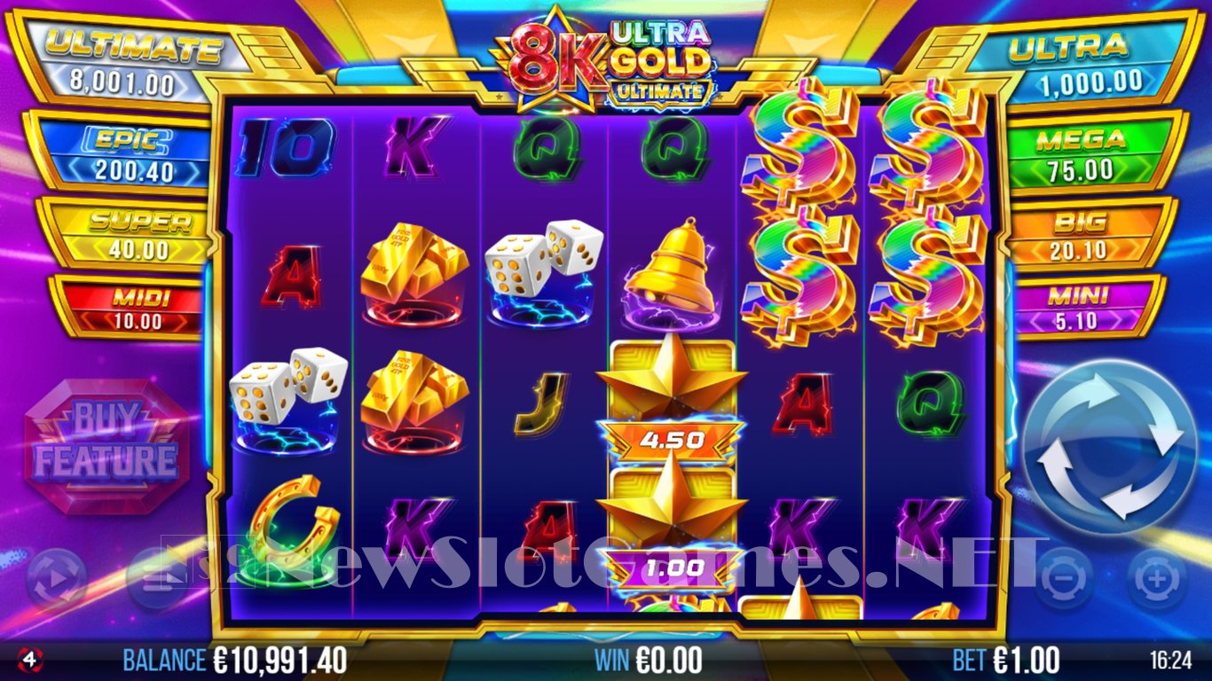 8K Ultra Gold Ultimate Slot Slot Image in Demo - pic. 5
