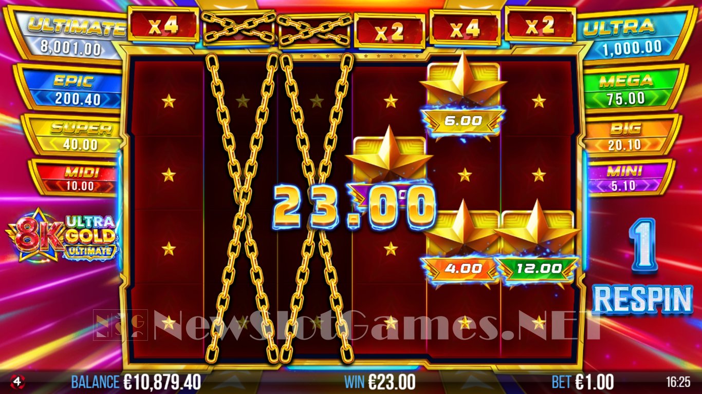8K Ultra Gold Ultimate Slot Slot Image in Demo - pic. 9