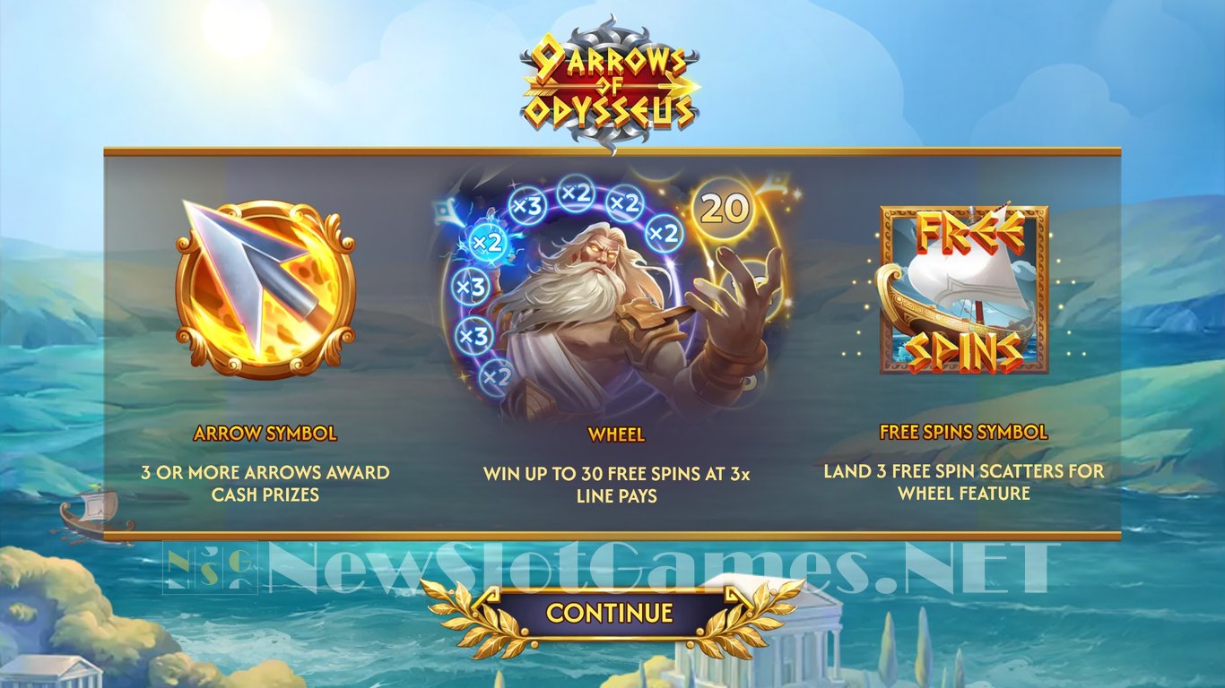 9 Arrows of Odysseus Slot Demo Image