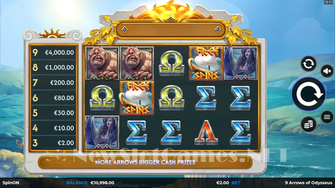 9 Arrows of Odysseus Slot Slot Image in Demo - pic. 2