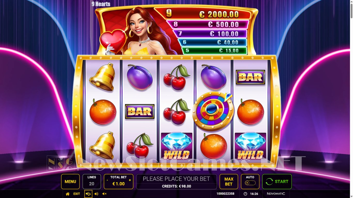9 Hearts Slot Slot Image in Demo - pic. 2