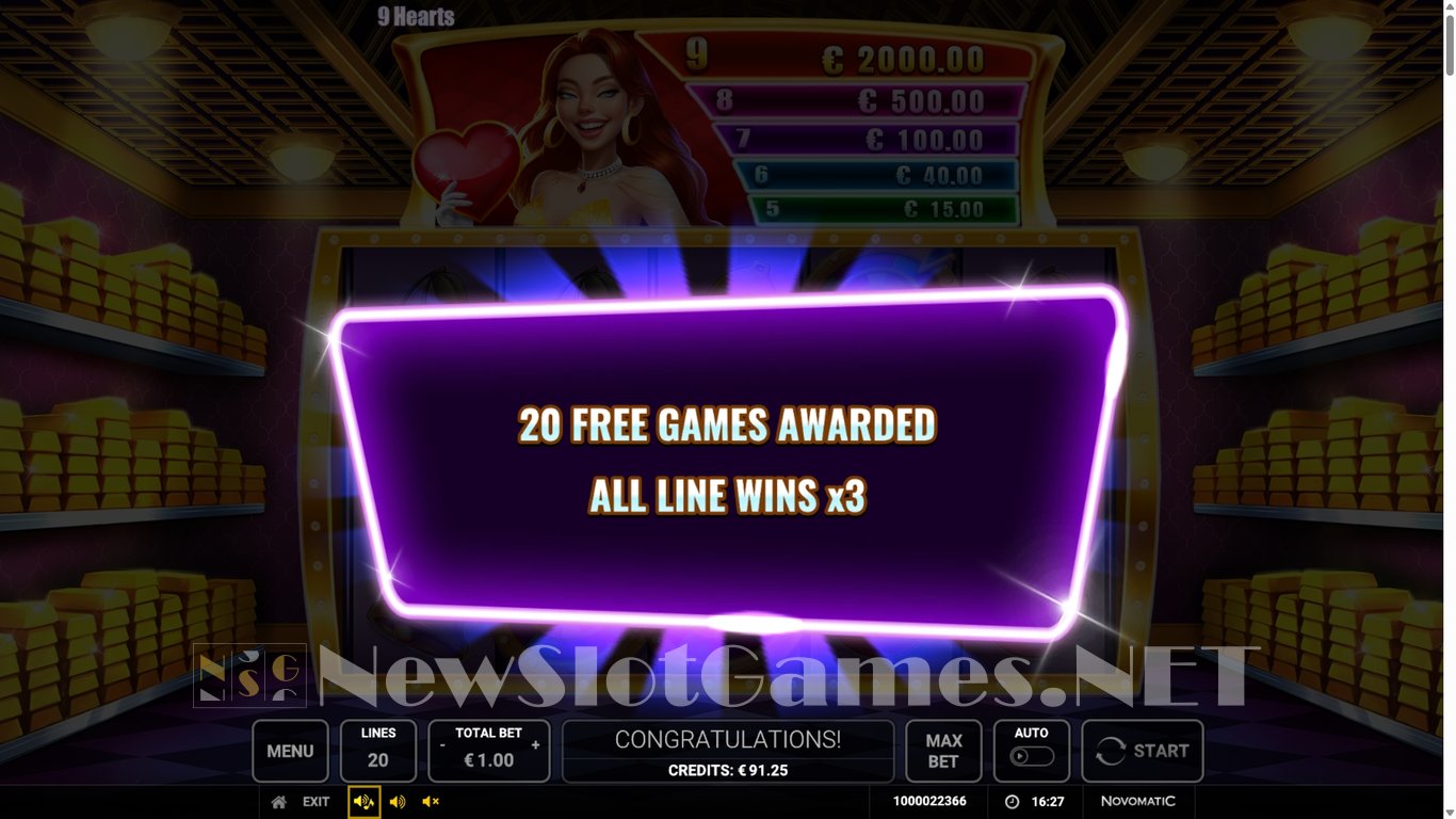 9 Hearts Slot Slot Image in Demo - pic. 5