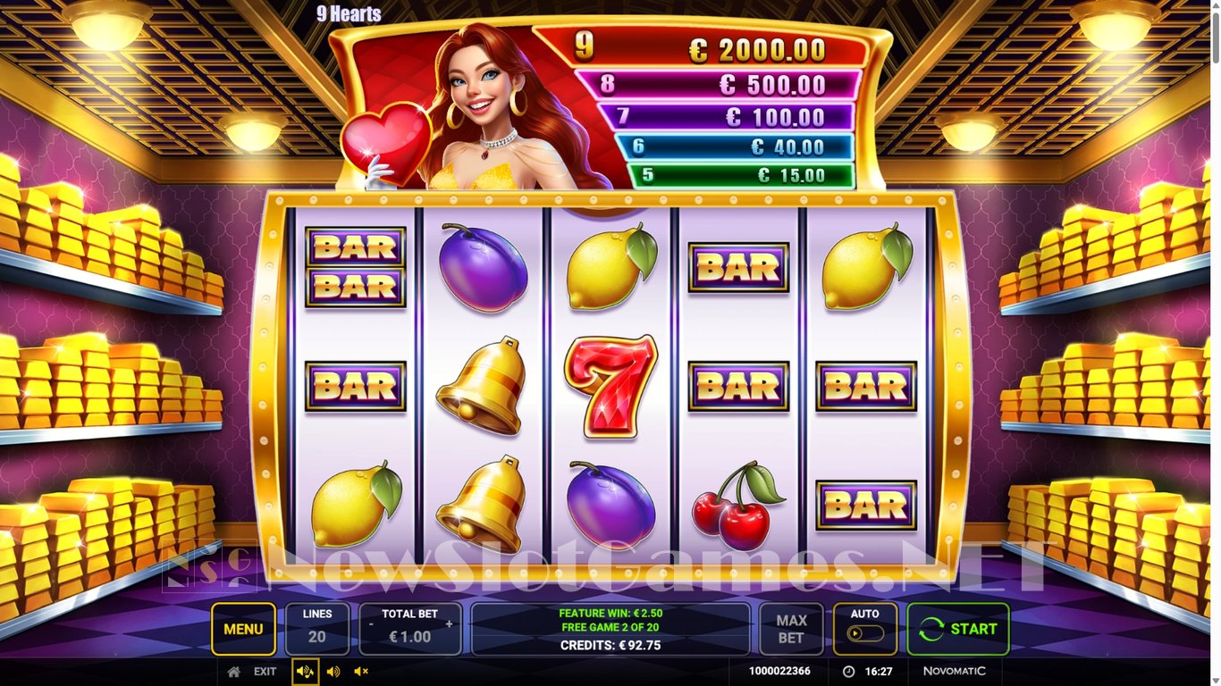 9 Hearts Slot Slot Image in Demo - pic. 7