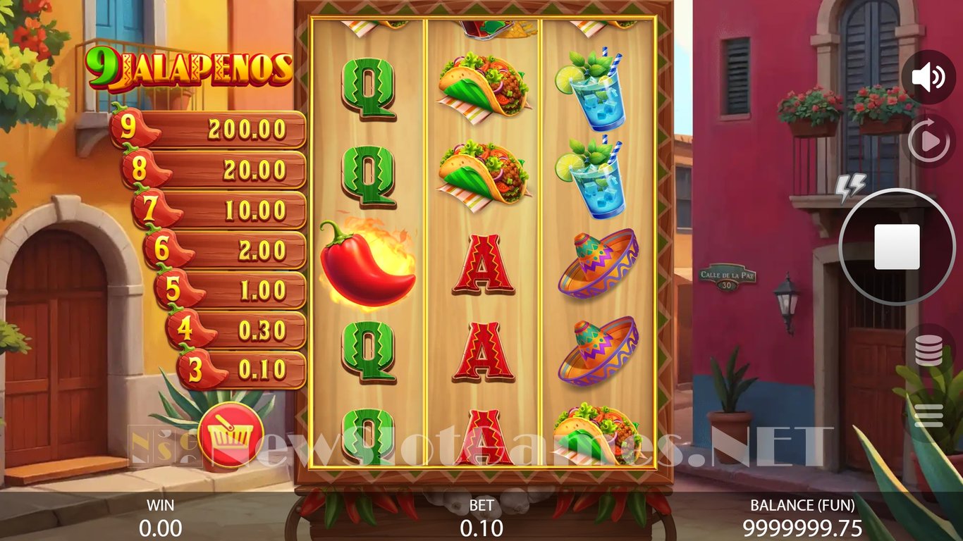 9 Jalapenos Slot Slot Image in Demo - pic. 2