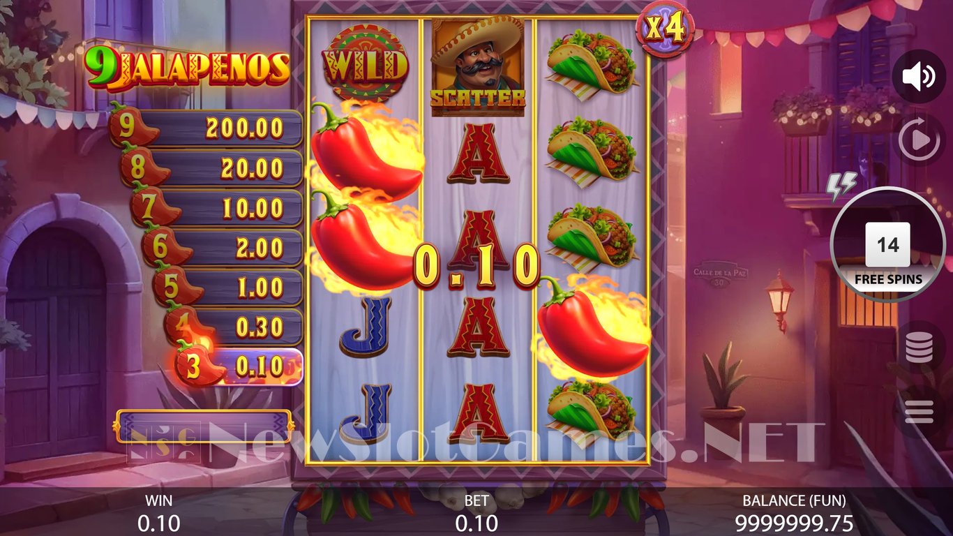 9 Jalapenos Slot Slot Image in Demo - pic. 4