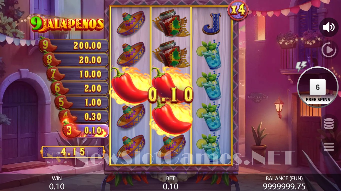 9 Jalapenos Slot Slot Image in Demo - pic. 6