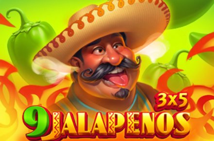 9 Jalapenos Slot Logo