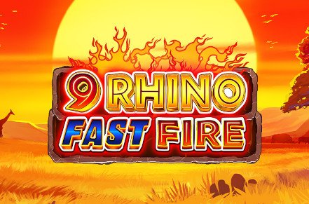 9 Rhino Fast Fire Slot Logo