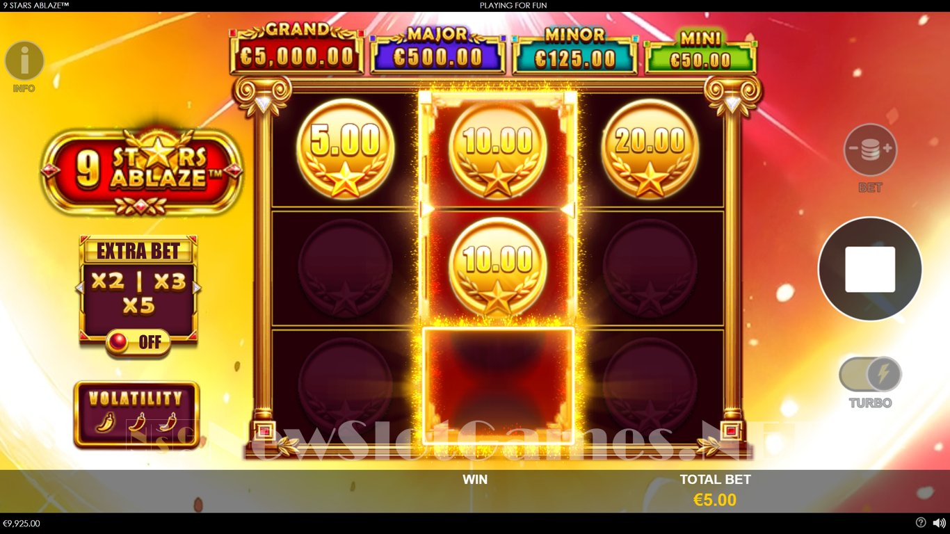 9 Stars Ablaze Slot Slot Image in Demo - pic. 2