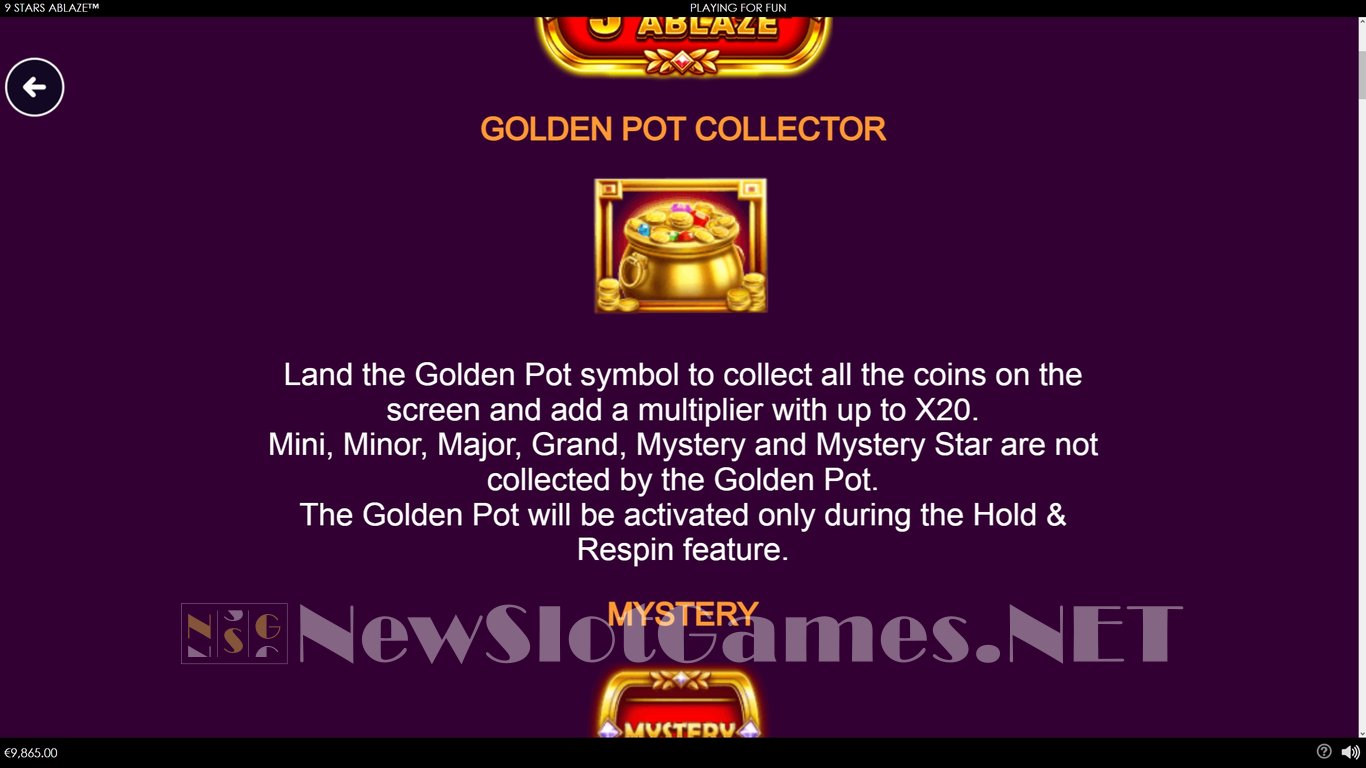 9 Stars Ablaze Slot Slot Image in Demo - pic. 3