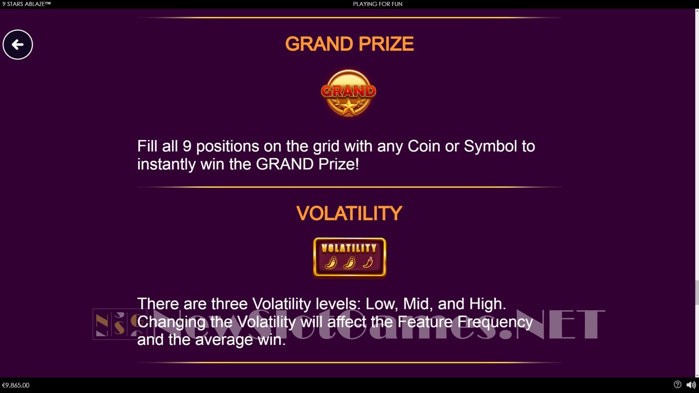 9 Stars Ablaze Slot Slot Image in Demo - pic. 4