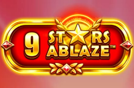 9 Stars Ablaze Slot Logo