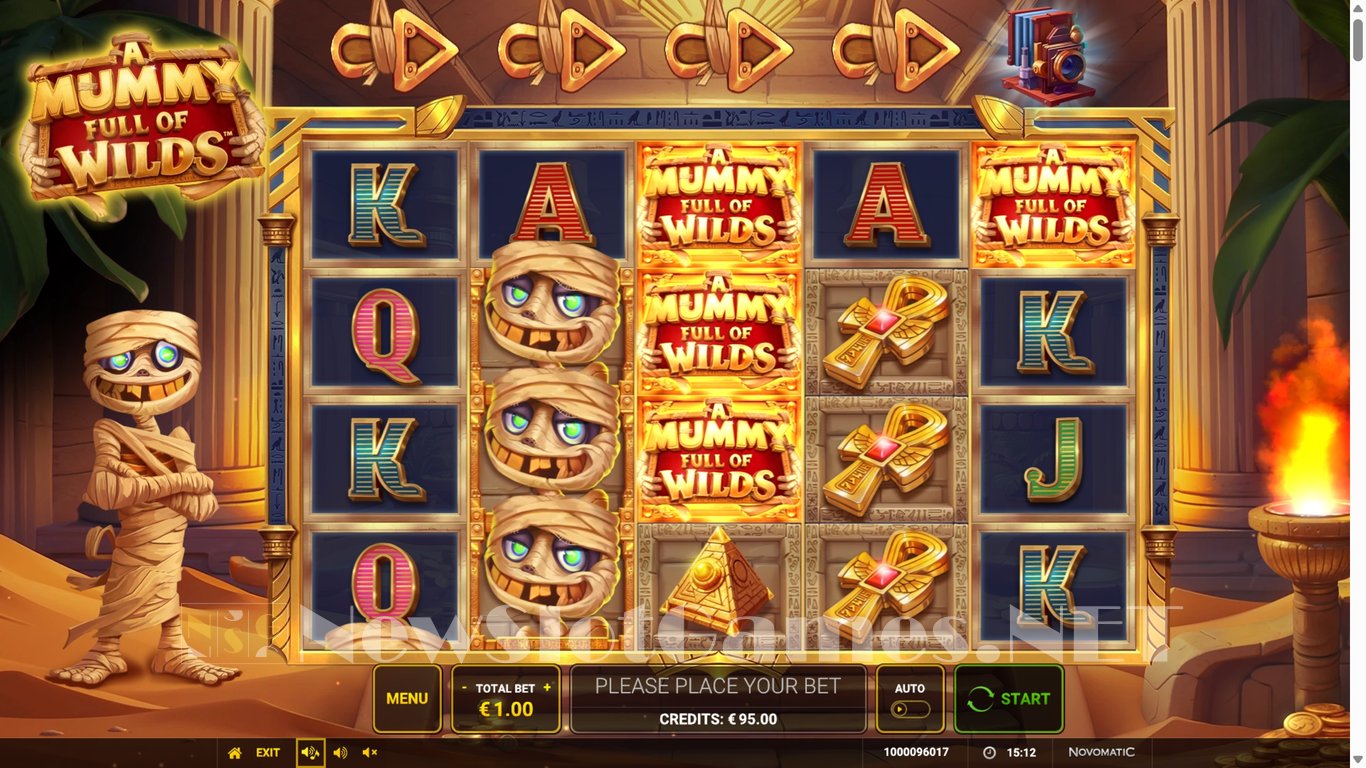 A Mummy Full of Wilds Slot Slot Image in Demo - pic. 2