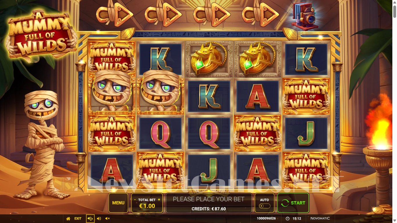 A Mummy Full of Wilds Slot Slot Image in Demo - pic. 5