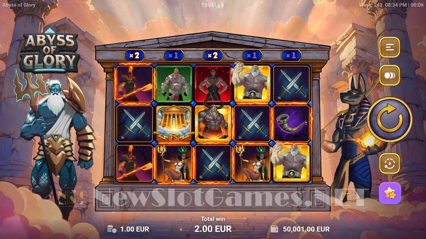 Abyss of Glory Slot Slot Image in Demo - pic. 2