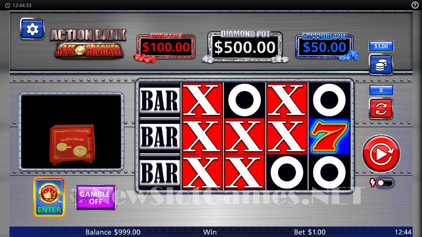 Action Bank Safe Cracker Slot Demo Image