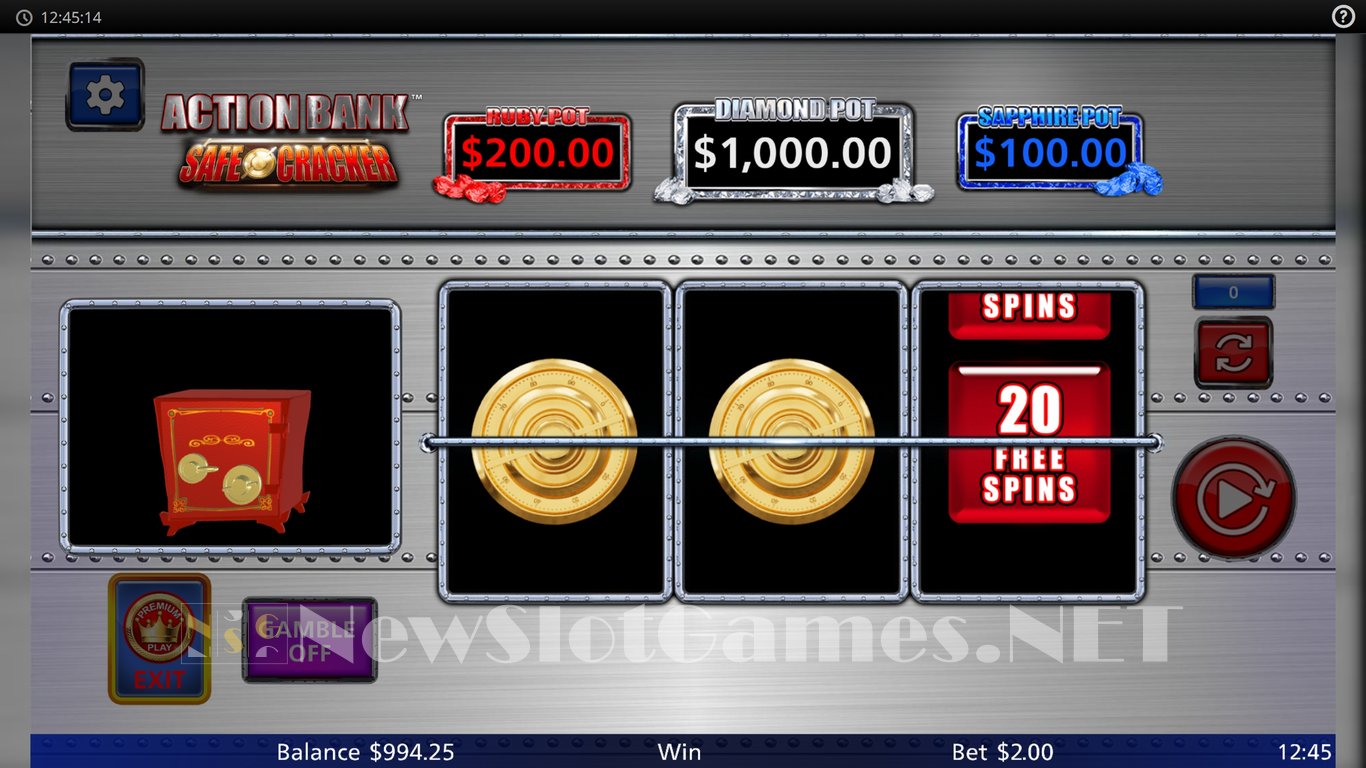 Action Bank Safe Cracker Slot Slot Image in Demo - pic. 7
