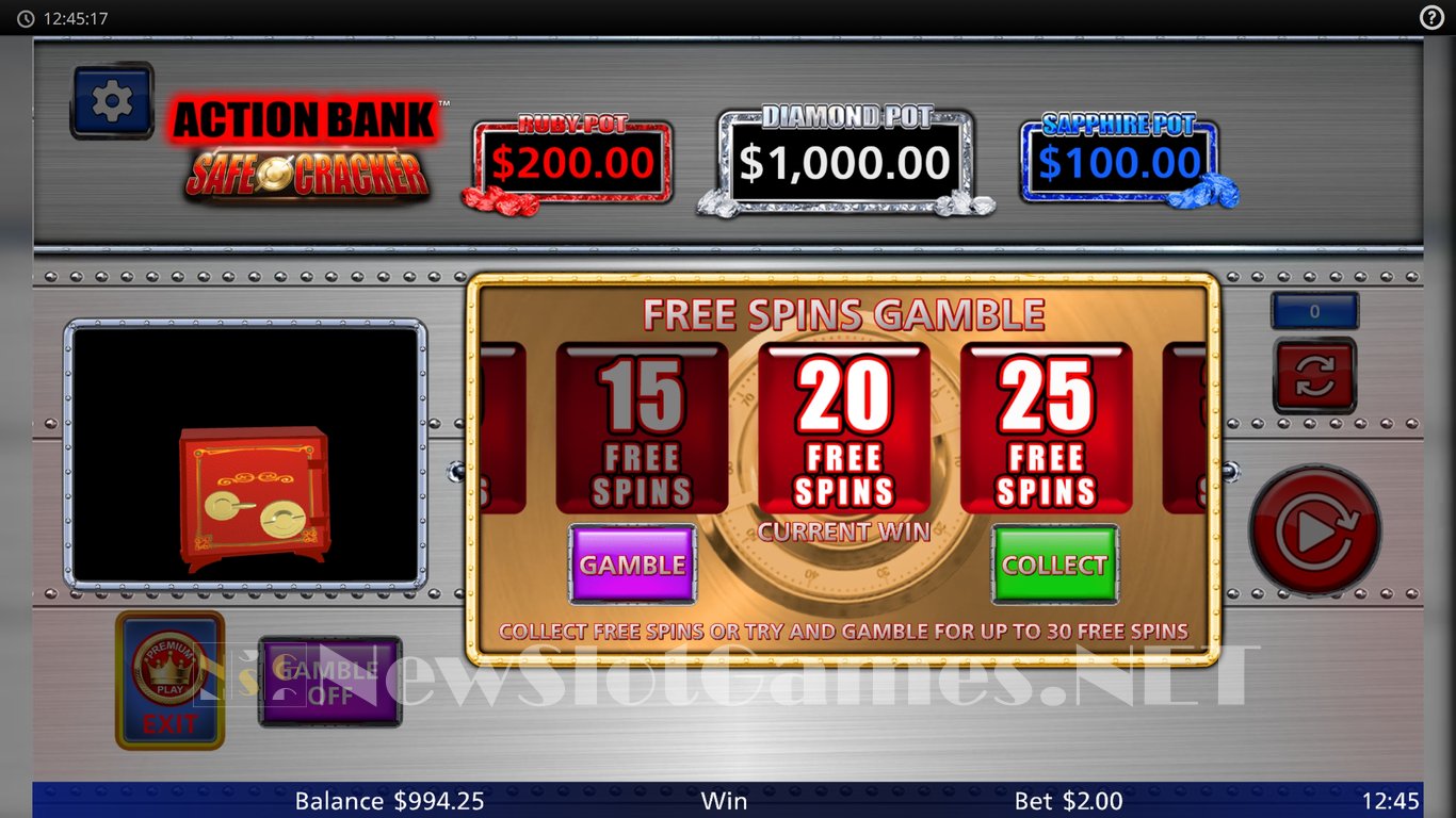 Action Bank Safe Cracker Slot Slot Image in Demo - pic. 8