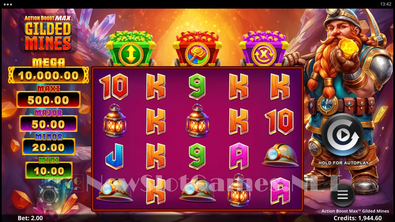 Action Boost Max Gilded Mines Slot Slot Image in Demo - pic. 4