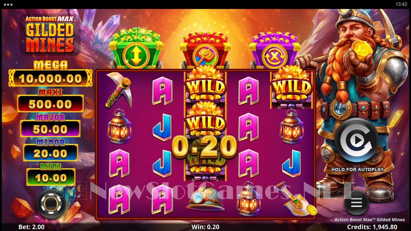 Action Boost Max Gilded Mines Slot Slot Image in Demo - pic. 6