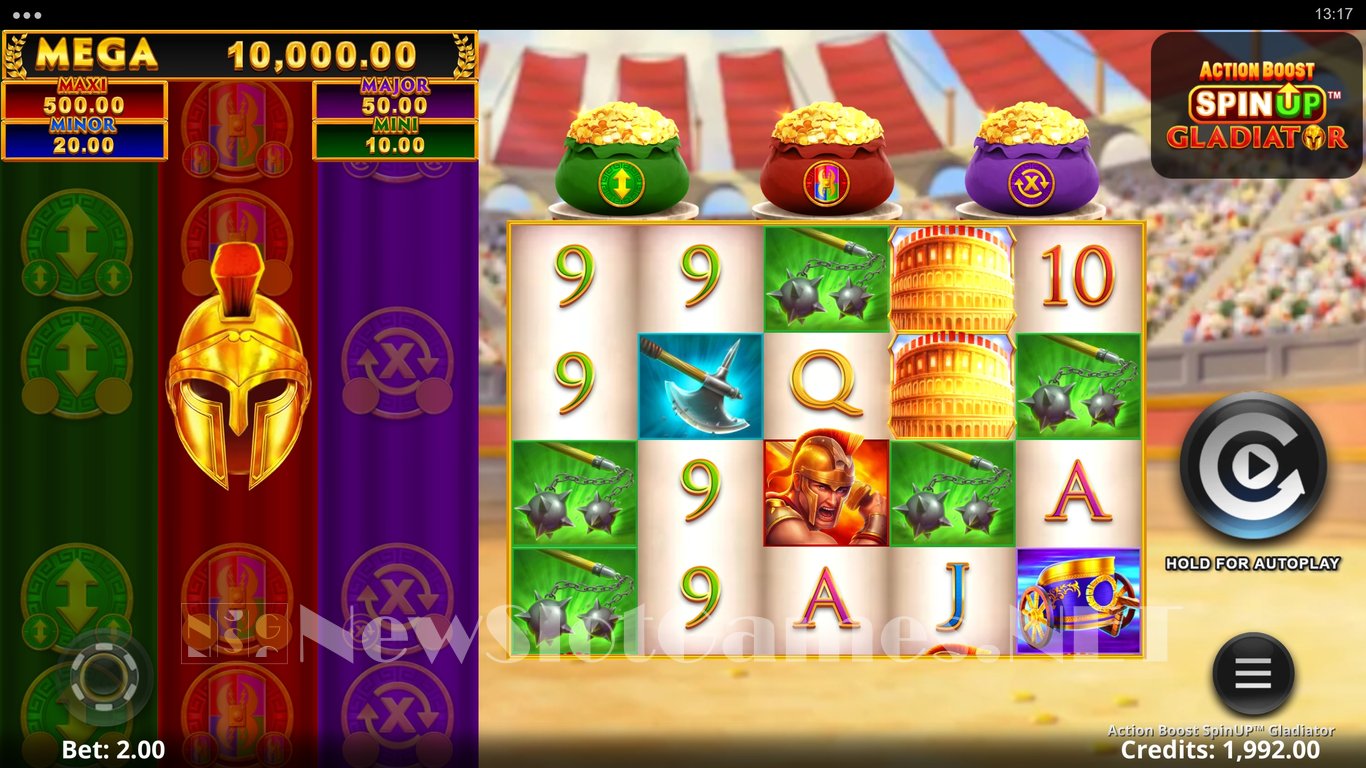 Action Boost SpinUP Gladiator Slot Slot Image in Demo - pic. 4