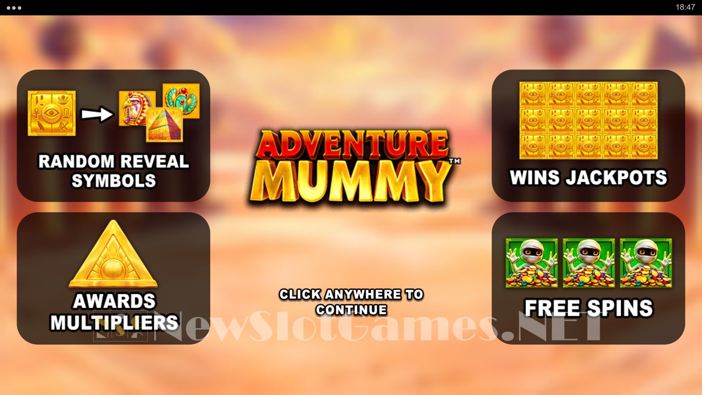 Adventure Mummy Slot Demo Image
