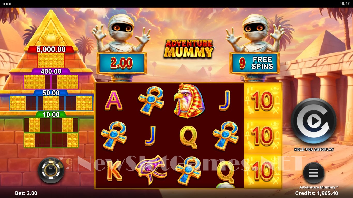 Adventure Mummy Slot Slot Image in Demo - pic. 2