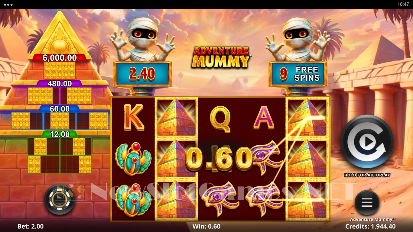 Adventure Mummy Slot Slot Image in Demo - pic. 6