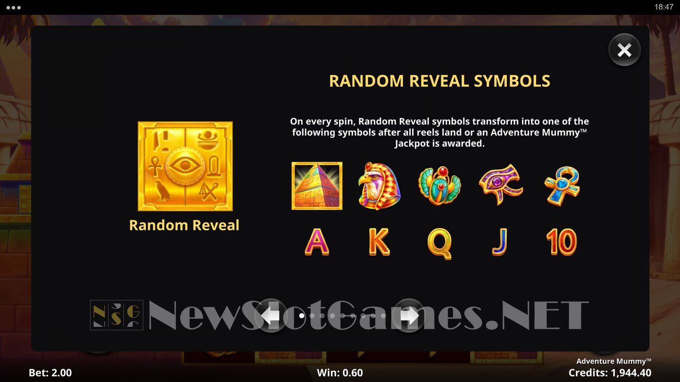 Adventure Mummy Slot Slot Image in Demo - pic. 7