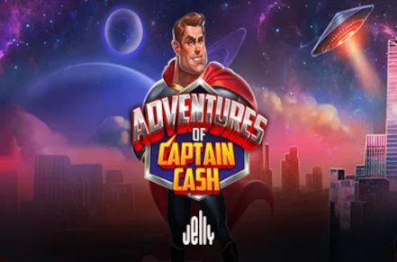 Adventures of Captain Cash Slot Logo