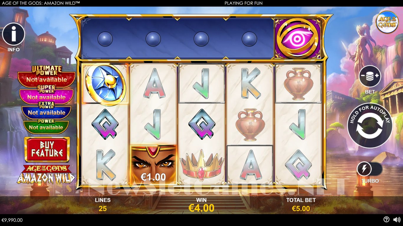 Age of the Gods Amazon Wild Slot Slot Image in Demo - pic. 2