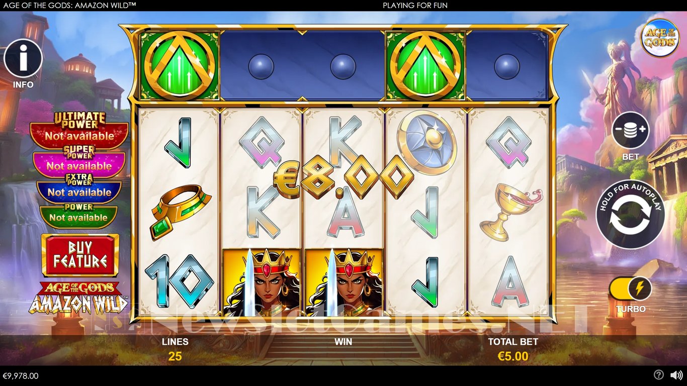 Age of the Gods Amazon Wild Slot Slot Image in Demo - pic. 4