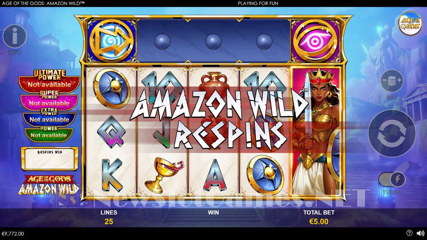 Age of the Gods Amazon Wild Slot Slot Image in Demo - pic. 6