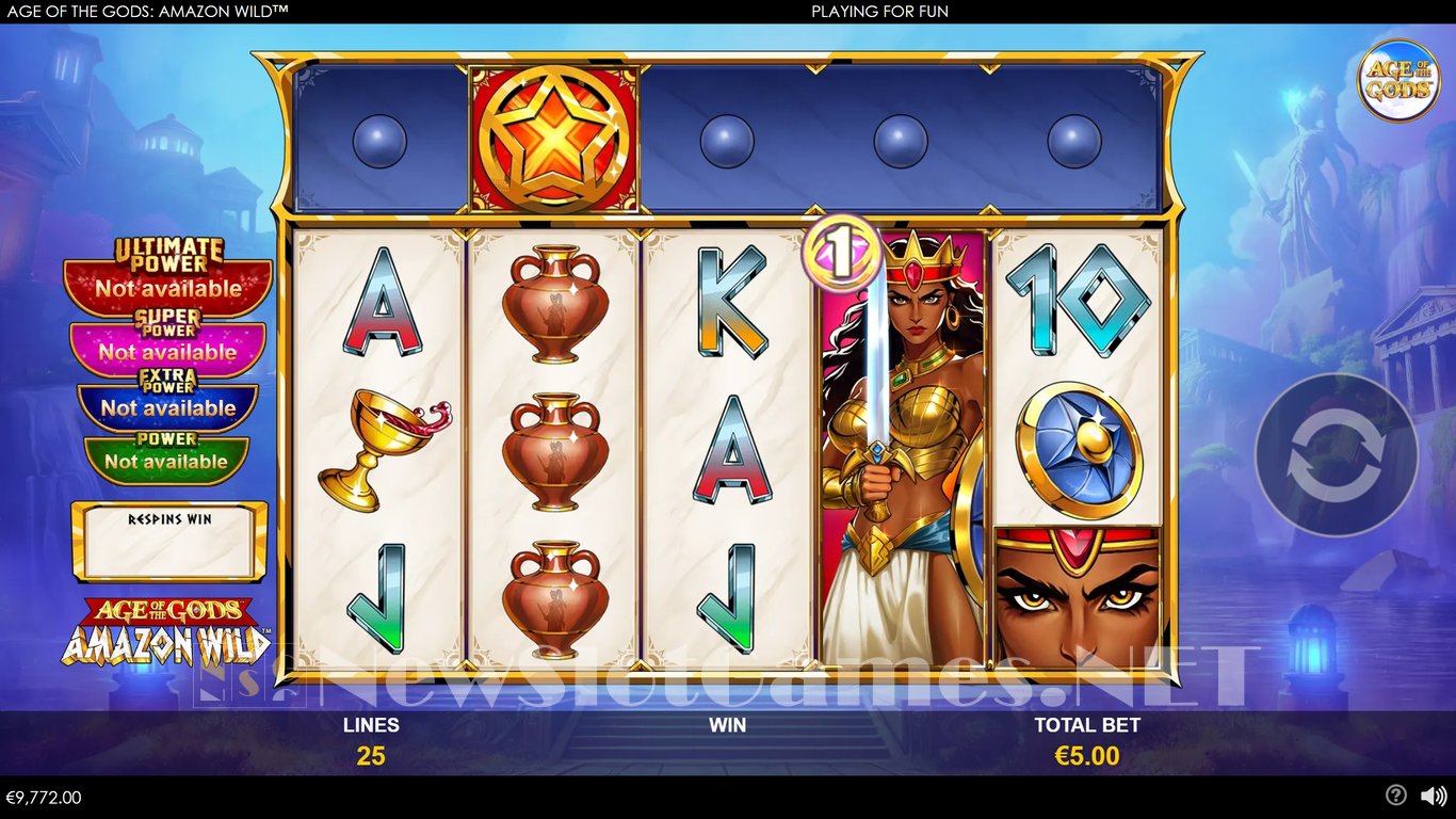 Age of the Gods Amazon Wild Slot Slot Image in Demo - pic. 7